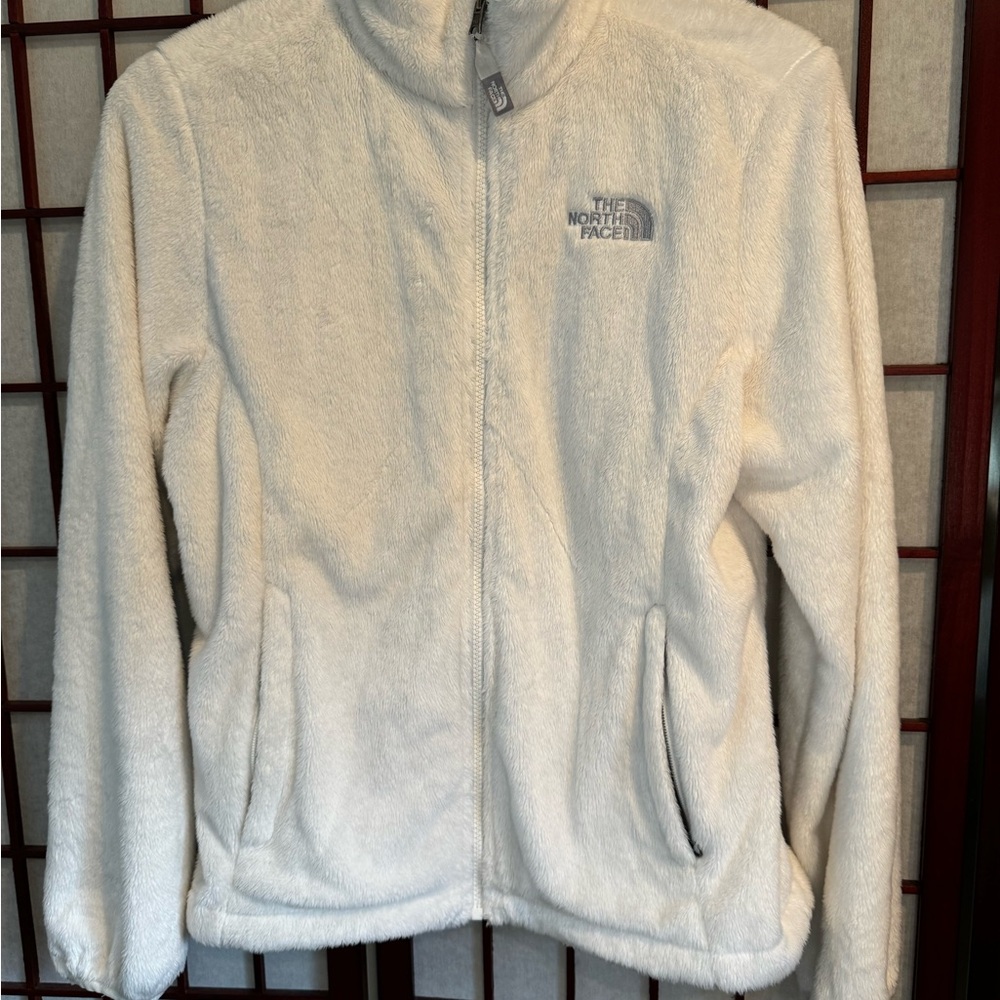 The North Face White Fleece Jacket